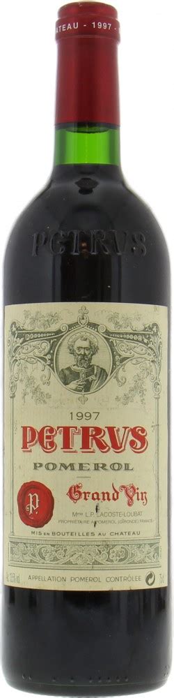 Chateau Petrus Slightly Damaged Label 1997 Best Of Wines