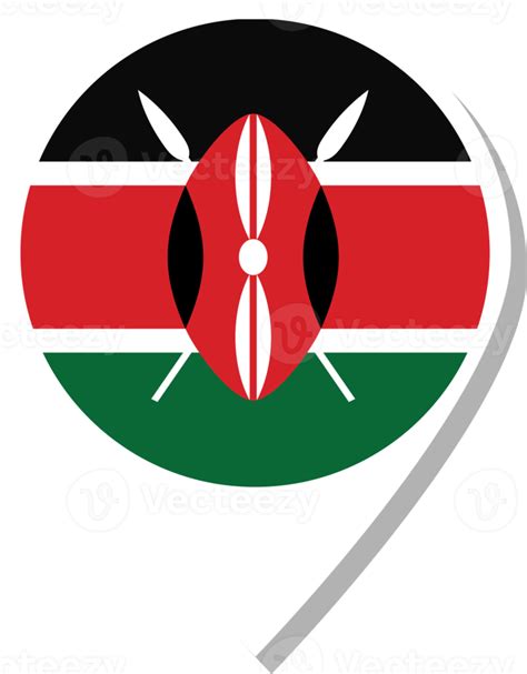 Kenya Flag Check In Icon 17051973 Png