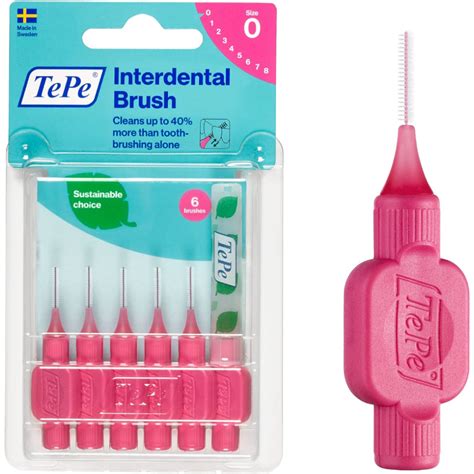 Tepe Interdental Brush Original Size Pink Ct