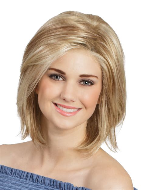 Bob Perruques 12 Lisse Cheveux Synthétique Monofilament Blonde Longueur de Menton Bob