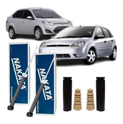 Kit Amortecedor Batente Traseiro Original Ford Fiesta Frete Gr Tis