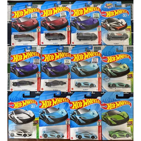 Xe M H Nh Hot Wheels Basic Mclaren P Nhi U Lo I Shopee Vi T Nam