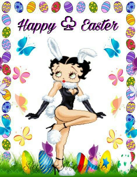 Betty Boop Easter Betty Boop Bunny Betty Boop Minnie Happy Easter