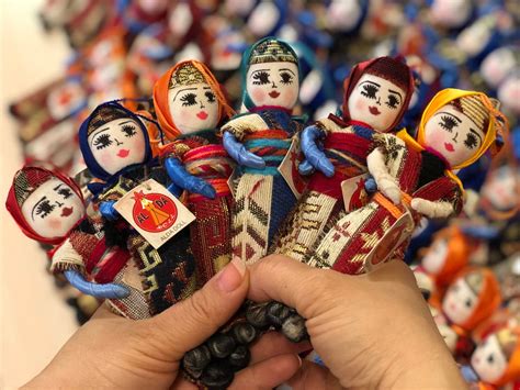 Armenian Christmas Decorations, Armenian Dolls SET OF 6, Armenian Gifts ...