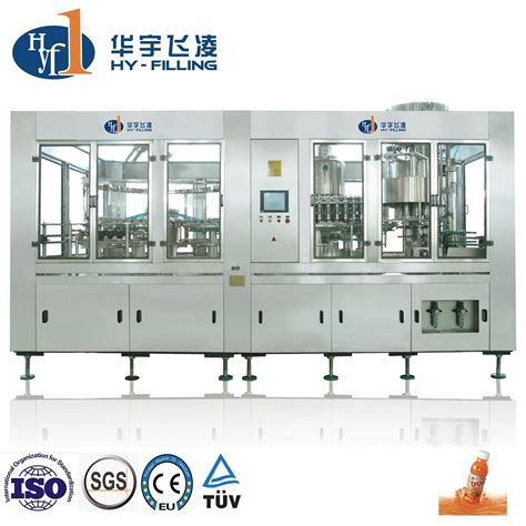 Hot Sell Pet Bottle Juice Drink Hot Filling Machine Automatic Fruit Juice Tea Beverage