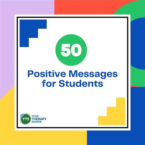 Positive Messages for Students in 2024 | Encouraging notes for students ...