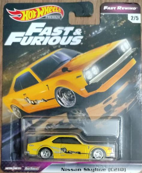 Hot Wheels Fast Furious Nissan Skyline C Ghh Crazy