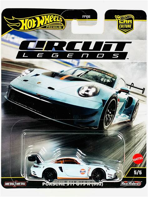 Gulf Porsche 911 GT3 R 992 Car Culture Circuit Legends Hot Wheels 2025 Big Potato NZ