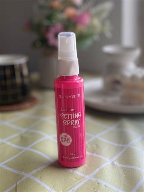 SilkyGirl Makeup Setting Spray Matte, Beauty & Personal Care, Face ...