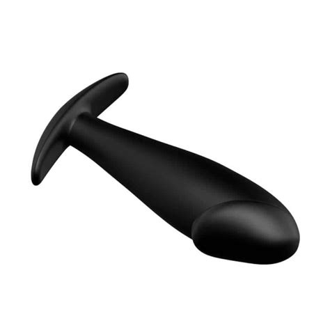 Вибриращ анален плъг с дистанционно 10см Anal Stimulation Plug цена