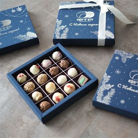 Корпоративный набор шоколада с логотипом в Москве