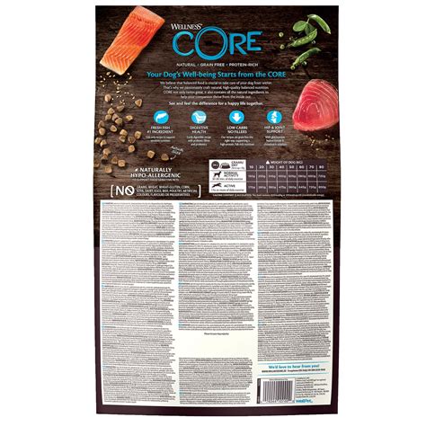 Корм для собак Wellness CORE взрослых средних и крупных лосось тунец ...