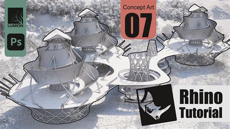 Tutorial Rhinoceros Spiral Array Concept Art 07 Youtube