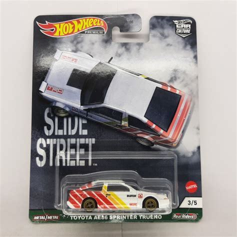 HOT WHEELS TOYOTA Rodas Quentes Para Impressora Toyotta AE86 Treno Rua SLIDE PREMIUM Shopee Brasil