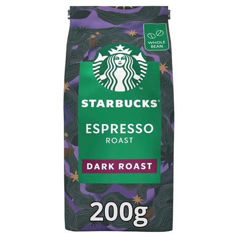 Starbucks Espresso Dark Roast Coffee Beans (200 g) - Storefront EN
