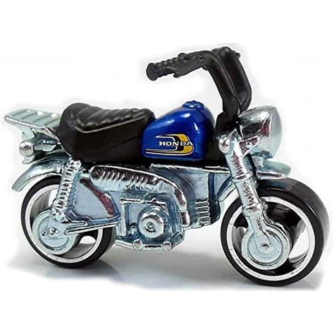 Hot Wheels Moto Honda Monkey Z50 Azul Universo Hot Wheels