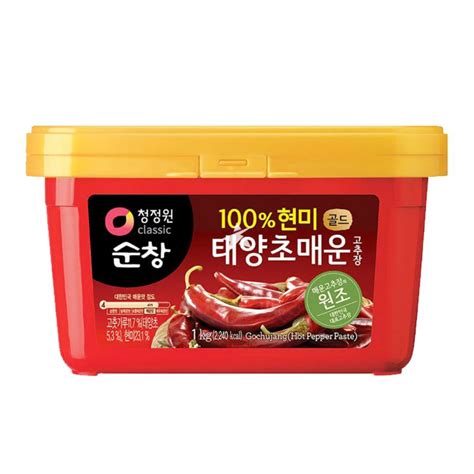 Buy Daesang Chung Jung One Gochujang Hot Pepper Paste Spicy Kg Korean Supermarket Online Uk