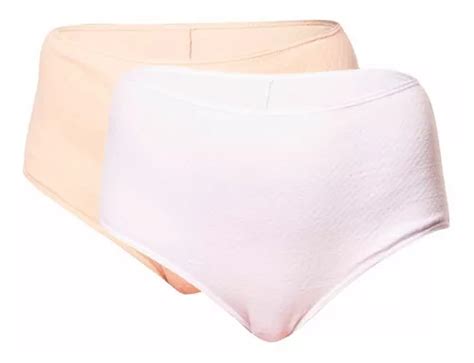 Kit Calcinhas Classic Algodão Branco nude Love Secret MercadoLivre