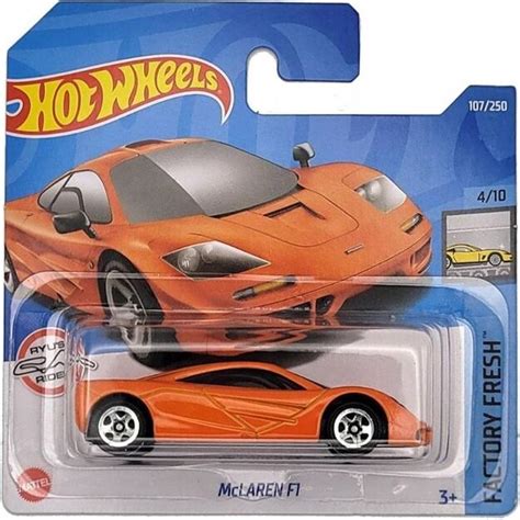 Hot Wheels Automodeliukas McLaren F Kinders Lt