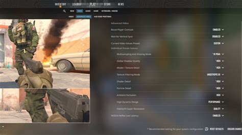 Best Graphics Settings for FPS in CS2