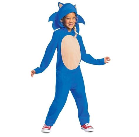 Jakks Disguise Sonic the Hedgehog Movie Costume Fancy Sonic S (4-6)