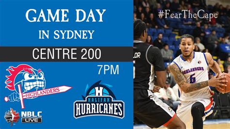 game day highlanders  hurricanes  sydney gocapebretoncom
