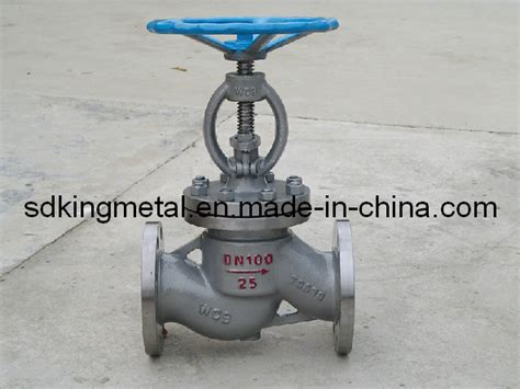 Cast Steel Gb Pn Flanges End Globe Valve China Globe Valve And