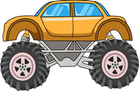 Monster Truck Off Road Illustration Free Download Vehicle