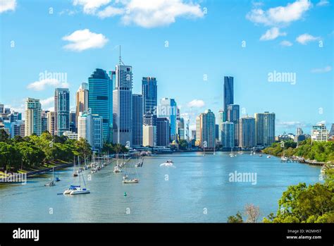 Brisbane skyline, capital of Queensland, Australia Stock Photo - Alamy