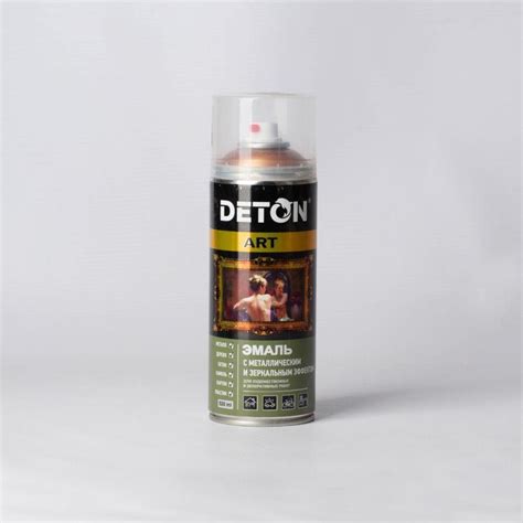 Эмаль акриловая "DETON ART", алюминий, 520 мл, аэрозоль: продажа, цена ...