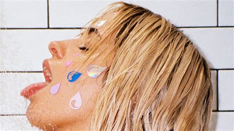 Naked Camila Cabello Poses Open Mouthed And Drinks Water From The Shower As She Graces The Cover