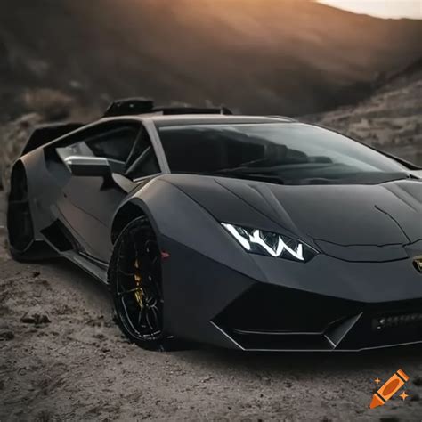 Armored Modified Lamborghini Huracan On Craiyon