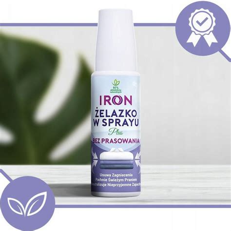 Iron plus żelazko w sprayu płyn 100 ml