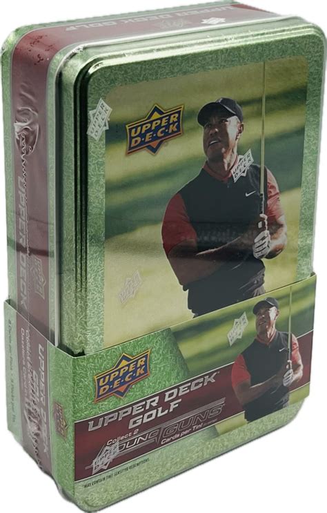 2024 Upper Deck Golf 9 Pack Tin Ebay