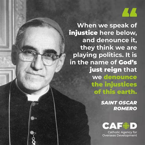 CAFOD - On this day in 1917, Saint Oscar Romero was born...
