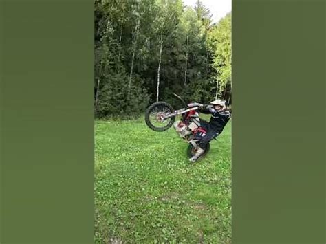 Китайский 2т мотоцикл:) - YouTube