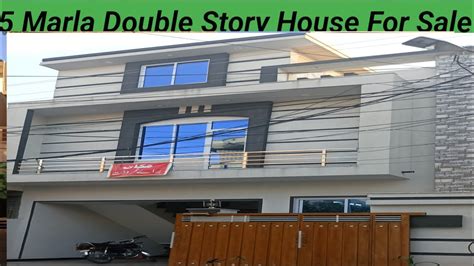 Marla Double Story House For Sale Ll Plot Size Rwp Youtube