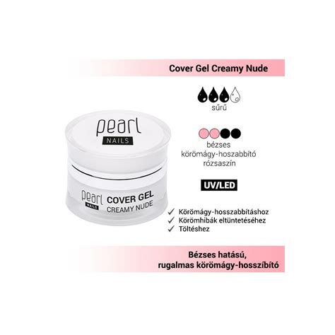 Pearl Cover Gel Creamy Nude Ml EMAG Hu