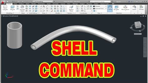 How To Use Shell Command In Autocad D Cad Tutorials Youtube