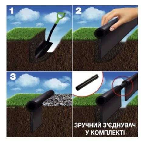 Бордюрная лента,стрічка, садовый бордюр екобордюр, кантрі,для газону ...