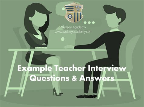 Example Teacher Interview Questions and Answers | Teaching Resources
