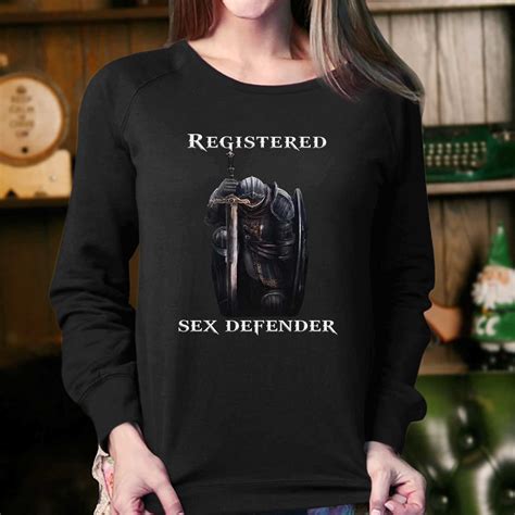 Registered Sex Defender T Shirt Shibtee Clothing