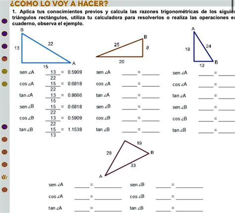 Solved Razones Trigonométricas Ayuda Doy 20 Puntos Ecomo Lo Voy A