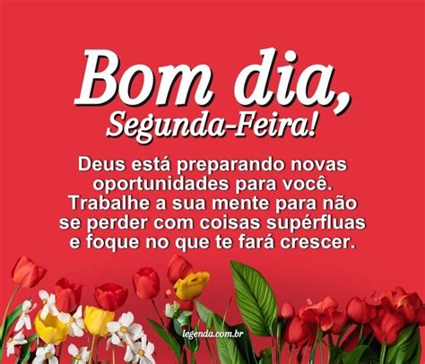 Segunda Abencoada - Bom dia, Segunda Feira Abençoada por Deus: 85 mensagens – Legendas