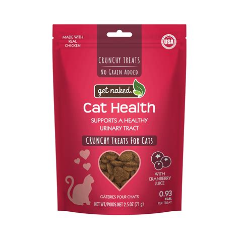 Get Naked Urinary Health Crunchy Treats For Cats Cranberries Pouch