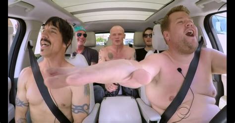 Red Hot Chili Peppers In Carpool Karaoke Is Almost Too Much Fun
