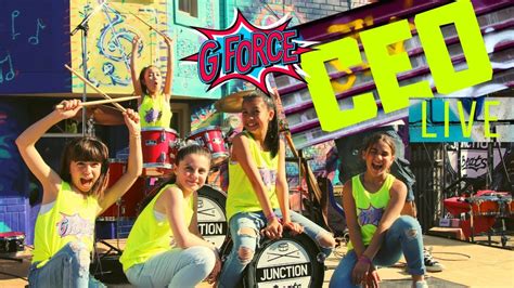 Gforce Live Street Festival Performance Of Original Song Ceo Youtube