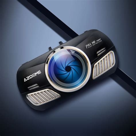 AZDOME PG02 Автомобильный видеорегистратор с ночным видением, камера ...