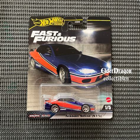 Hot Wheels Premium Fast Furious Nissan Silvia S Shopee Malaysia