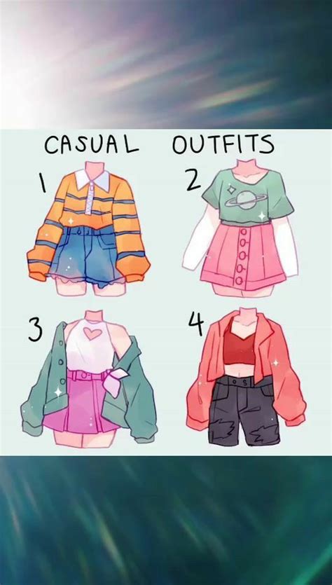 Desenhos De Roupas Fofas - Pin de Real Art em стиль ;> | Roupas fofas, Roupas de personagens ...